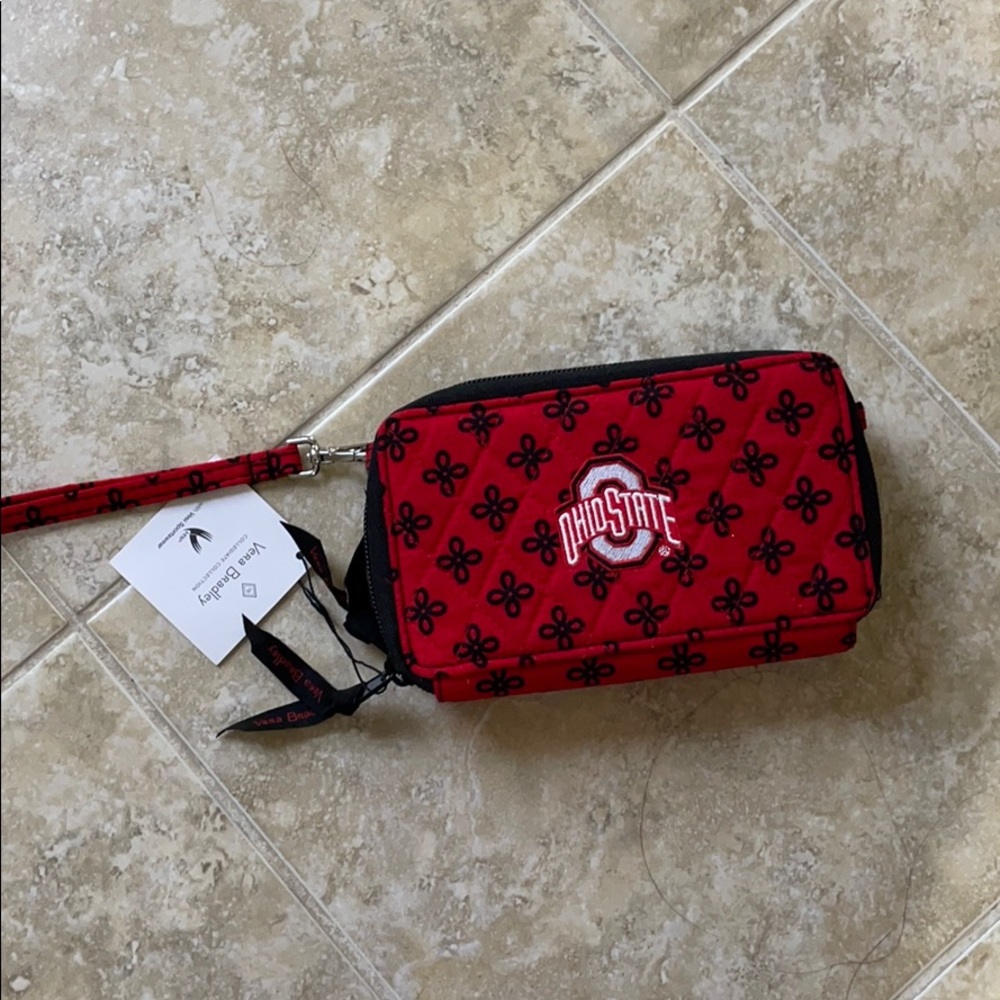 Ohio state, vera Bradley clutch